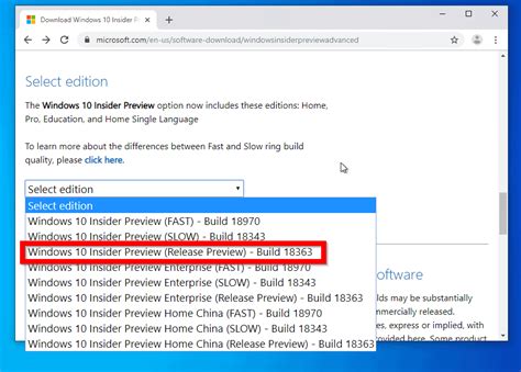 Windows 10 1909 How To Install Windows 10 1909 Preview Build