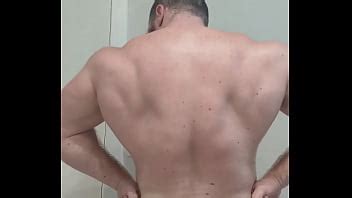 OnlyfansBeefBeast Bodybuilder Sweaty Naked Flex Before Shower Beefy