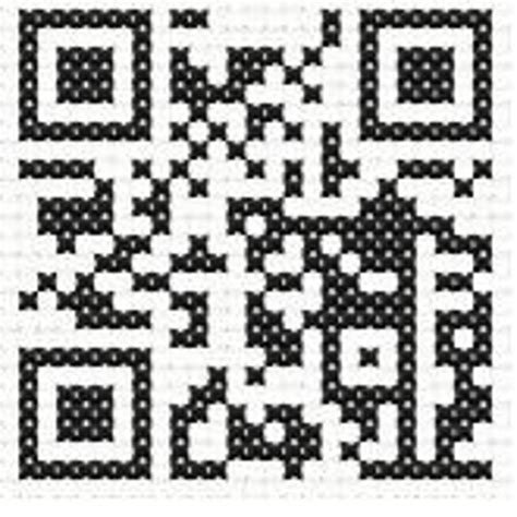 Rick Roll QR Code Counted Cross Stitch includes 2 Patterns - Etsy