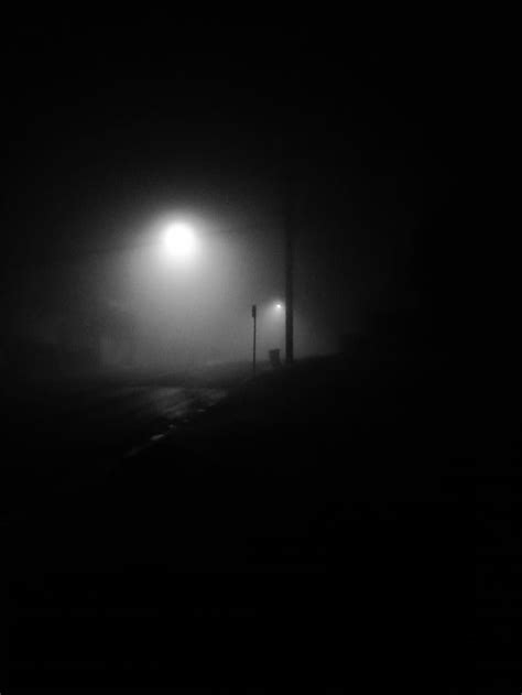 Foggy Night Dark Fog Nighttime Time Hd Phone Wallpaper Peakpx