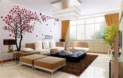 Lovers Tree Crystal Three Dimensional Wall Stickers Living Room Tv Sofa