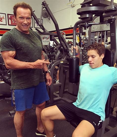 Arnold Schwarzeneggers Son Recreated His Fathers Iconic Bodybuilding