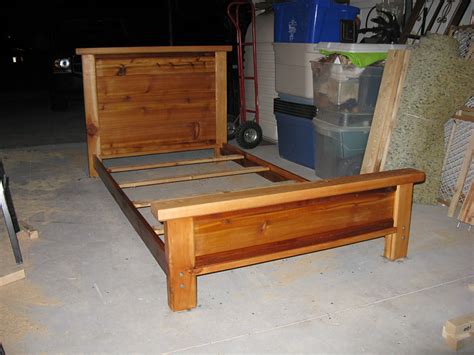 Check spelling or type a new query. Cedar Bed Frame - by brianarice @ LumberJocks.com ...