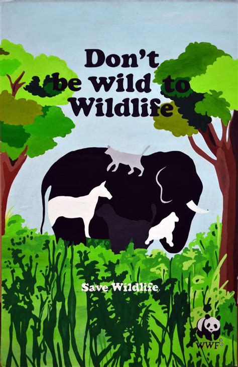 Save Wildlife Poster Behance