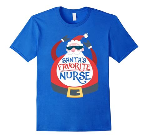 Funny Christmas Nursing T Shirt Santas Favorite Nurse Ts Rose Rosetshirt