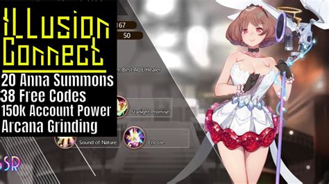 Illusion Connect Annas Here 20 Summons46 Free Codes150k Power