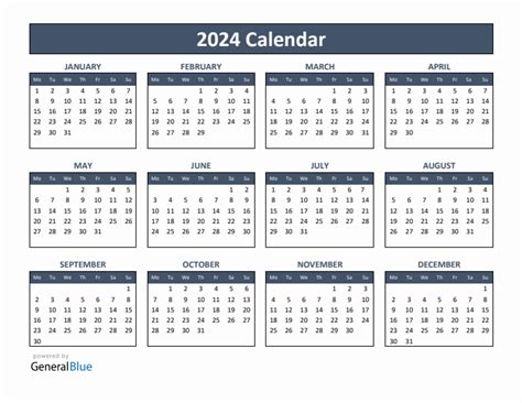 2024 Printable Calendar One Page Monday Start Week Odu Fall 2024 Calendar