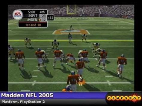 You can find a live stream of the game on the nfl streams ripple.streams 15 to 30 mins before tip off. Madden NFL 2005 Video Review - YouTube