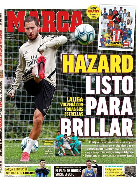 La Portada Del Diario Marca 07062020