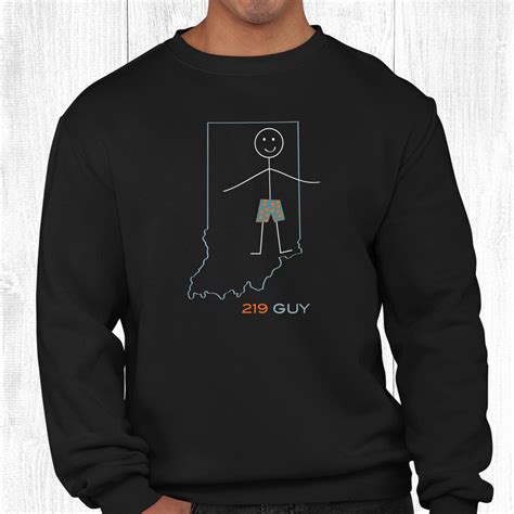219 Area Code In Boys Indiana Souvenir Shirt Teeuni