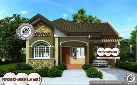 Bungalow House Designs Best Home Plan Elevation One Story Simple