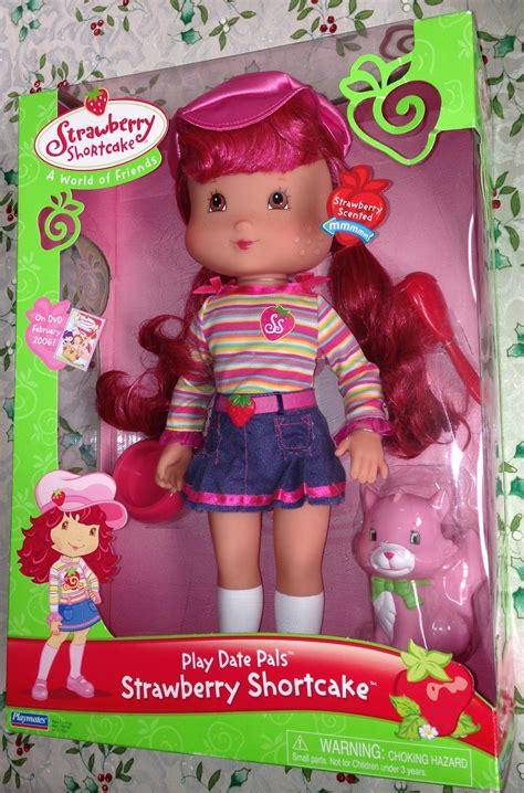 Large Strawberry Shortcake Doll 15 Inch Play Date Pals