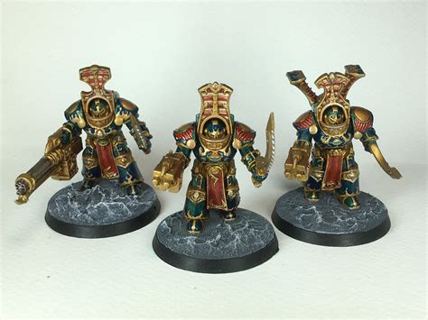 Scarab Occult Terminators Using Mostly Contrast Paints Over Redtributor