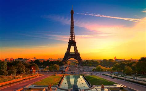 壁纸 2560x1600像素 建筑 都市风景 埃菲尔铁塔 法国 Hdr 景观 巴黎 日出 日落 2560x1600
