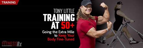 Training At 50 Fitnessrx For Men