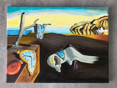 The Persistence Of Memory Famous Melting Clocks By Dalí Magical