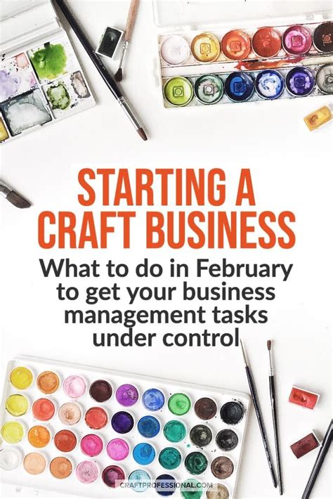 How to Start a Craft Business Right | Craft business, Small business