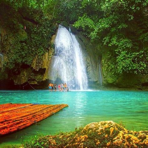 Kawasan Falls Cebu Philippines Kawasan Falls Places To See Waterfall