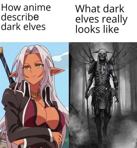 Dark Elves In Anime Are Different And I Like It Relvengirls
