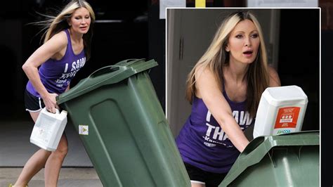 Caprice Bourret Takes The Bins Out In Full Makeup And Tiny Shorts Mirror Online