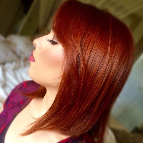 Sizzling Copper Red Hair Copper Red Hair Hair Color Light Brown