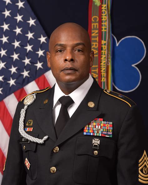 Command Sergeant Major Gregory Betty Us Army Reserve Article View