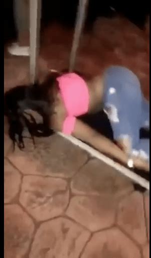 See Photos Of A Lady Who Passed Out Heavily After Getting