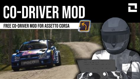 Assetto Corsa Free Co Driver Mod SimRace