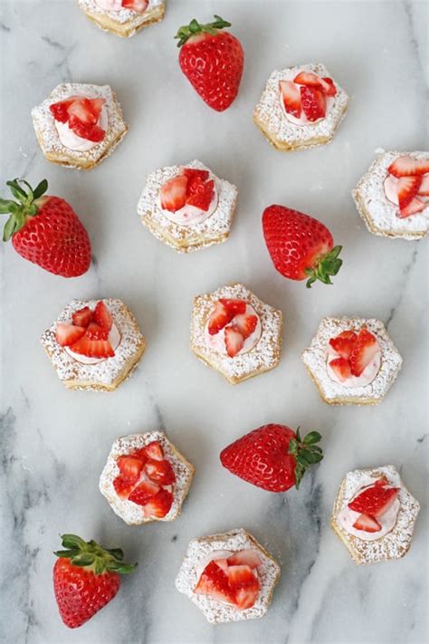 Strawberry Cream Puffs Glorious Treats