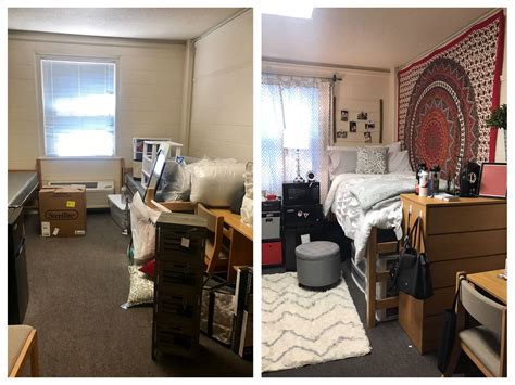 Before And After Freshman Dorm Room At Lynchburg College Dormideas