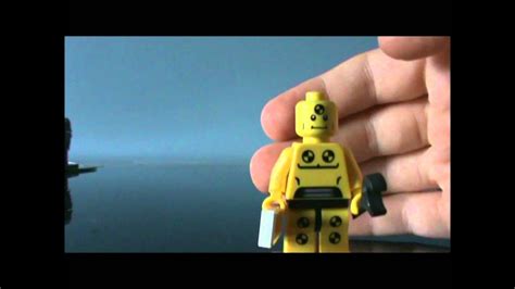 lego minifigures series 1 demolition dummy review youtube