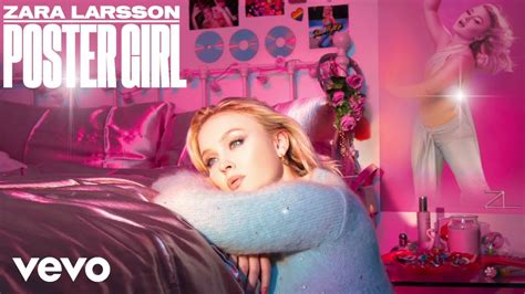 zara larsson s new record poster girl is finally here four years after her previous artwork