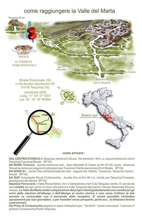 Vi apprestate a viaggiare in viterbo? siamo a tarquinia in provincia di viterbo