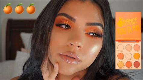 New Colourpop Orange You Glad Eye Makeup Youtube