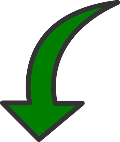 Green Arrow Clip Art At Vector Clip Art Online Royalty