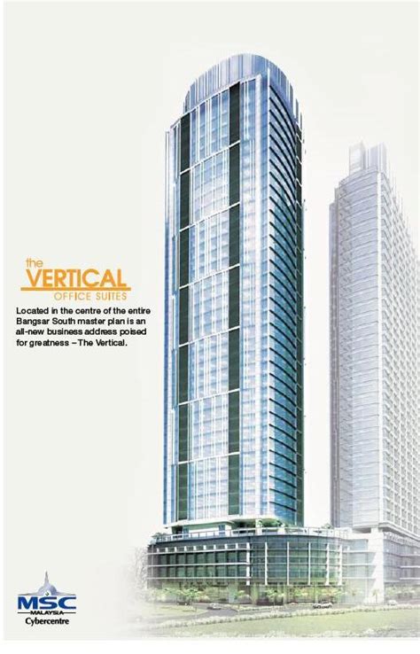 Level 8, vertical corporate tower b, avenue 10, the vertical, no. Vertical 2 - Bangsar South, 13,037sf & 26,074sf @ RM1100psf