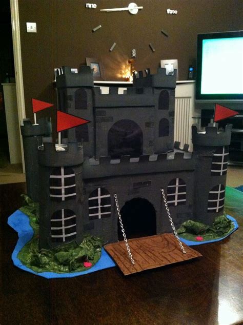 Make A Model Castle Castle Crafts Model Castle Castle