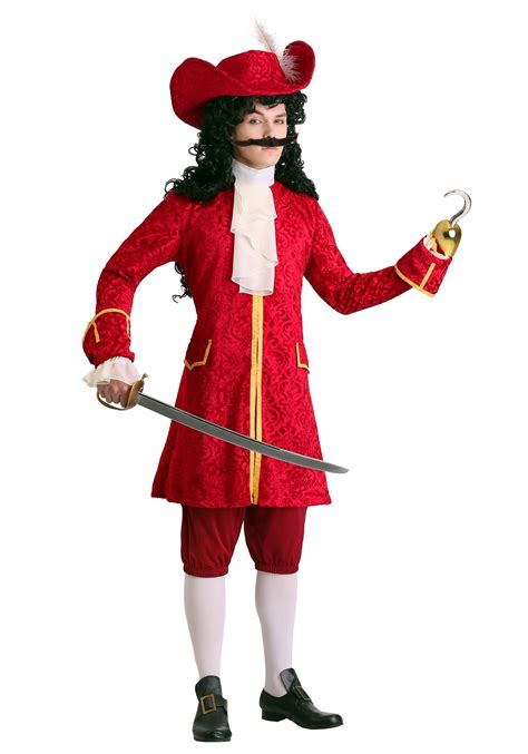 Captain Hook Costume For Men