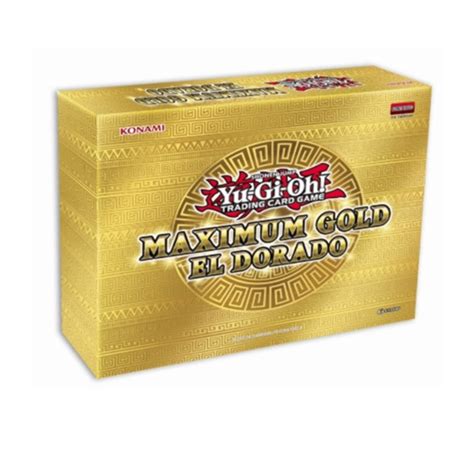 Yu Gi Oh Maximum Gold El Dorado Maximum Gold El Dorado Box