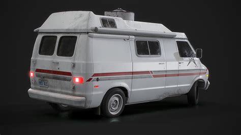 A 1976 Dodge Tradesman B100 Camper Van Named Paul — Polycount