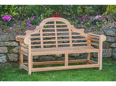 Teak Lutyens 3 Seater Bench 5ft Lutyens Bench Ottena Garden Furniture