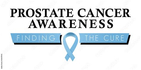 Prostate Cancer Awareness Ribbon Logo To Promote Prostate Health Education Vector Symbol