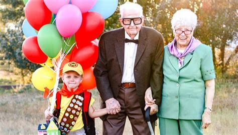 1 in canada, and in australia. Up movie magic: Boy and great-grandparents dress as iconic ...