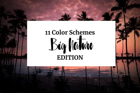 11 Color Schemes: Big Nature Edition + 1 Bonus Scheme | The Home Squeeze | Color schemes ...