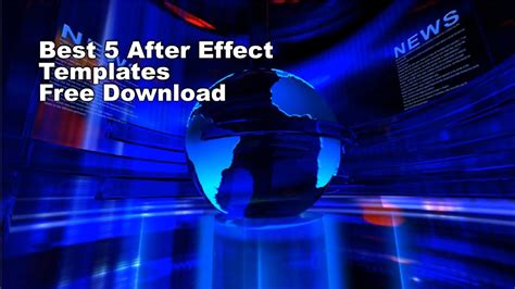 After Effect 5 best Templates | Templates for After Effects Free