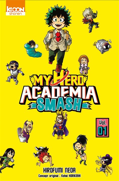 Vol1 My Hero Academia Smash Manga Manga News