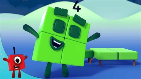 Numberblocks Numbers At Night Learn To Count Learning Blocks