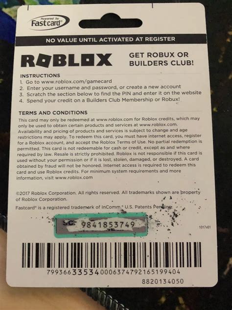 Real Roblox Redeem Card Codes Roblox Card Codes Not Used 2017 October To Get Robux On