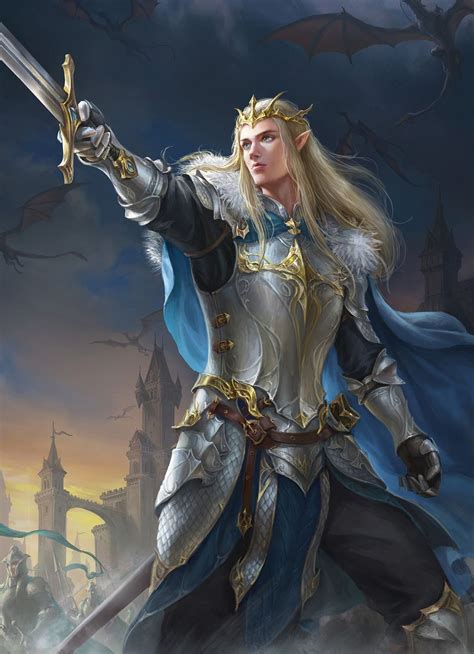 elf king wei yi zeng on artstation at artwork ba2wo elves fantasy