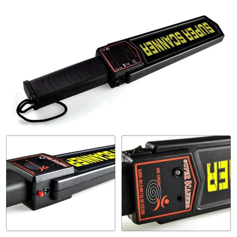 Md3003b1 Portable Metal Detector Handheld Metal Detector Alarm And
